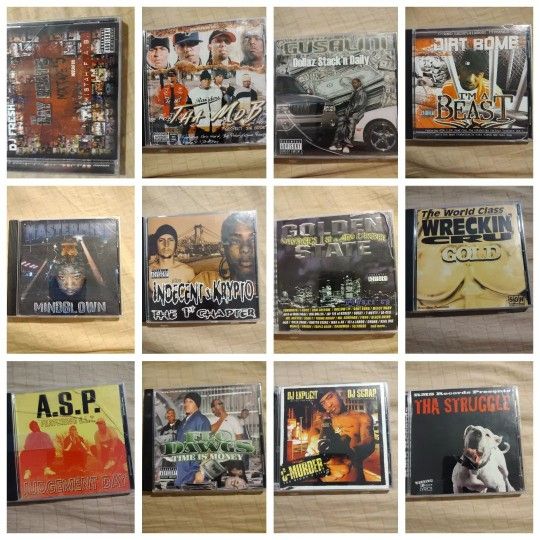 Exclusive UNDERGROUND CD's