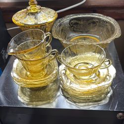 Amber glass bundle