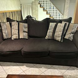 Loveseat and Sofa Set