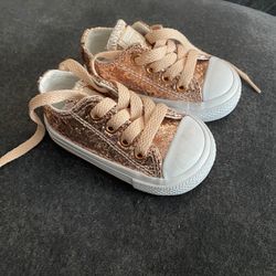 Toddler Converse Pink Glitter