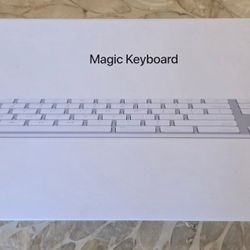 Apple Magic Keyboard with Numeric Keypad – Like New in Box – Wireless & Rechargeable