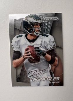 Panini 2014 Prizm Nick Foles Philadelphia Eagles #123 Base NFL Football Card