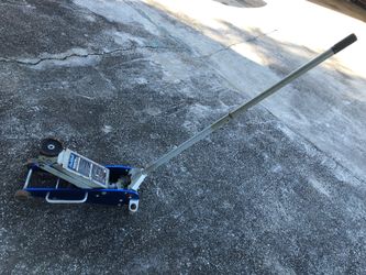 Duralast 5000 pound lift jack aluminum