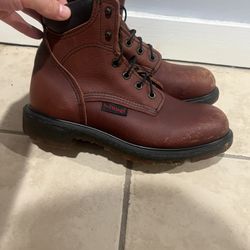 Red Wings Soft Toe Work Boots
