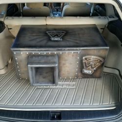 Custom sub box 4th order for (2) 8" subs "box only" $350