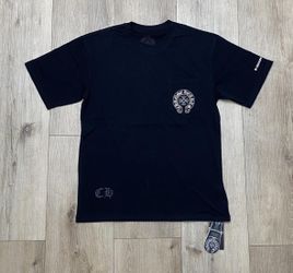 Black Chrome heart Tee shirt 