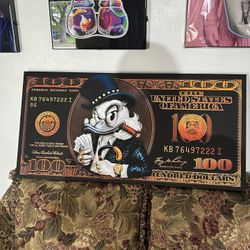 100 Dollar Bill Uncle Scrooge 