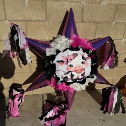 Cow Regular Star Pinata 