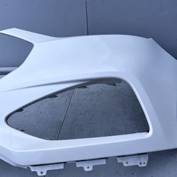 2019 2020 2021 2022 FORD EDGE FRONT BUMPER COVER WHITE ORIGINAL