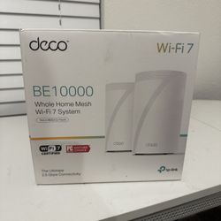 Deco 7 Pro BE63 Tri-Band WiFi 7 BE10000 Whole Home Mesh System 2-pack