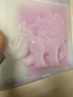 Unicornio 🦄 molde grande gelatina