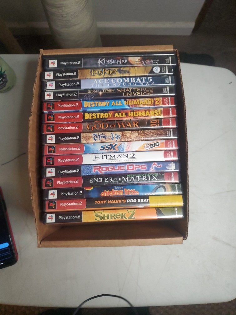 Working Ps2 - 15 Video Game Lot ONLY 1 NOT CIB MINIMAL SCRATCHES