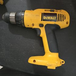 DeWalt DW991 14.4V 3/8" VSR Cordless Adj. Clutch Drill Driver Bare Tool - Tested