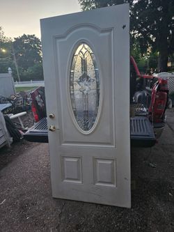 Price is firm.. beautiful 36x80 steel insulated decorative door slab