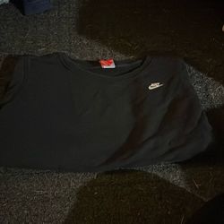 Nike Black Crewneck(MENS LARGE)