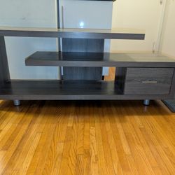 Modern Entertainment TV Stand with Drawer