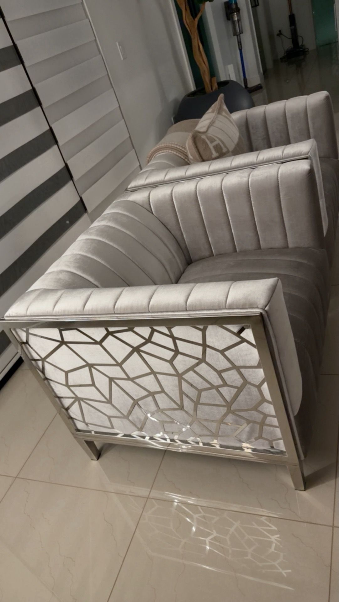 Two accent chairs from El Dorado Furniture