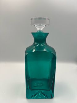 Vintage Estelle - Heritage Decanter - Emerald Green