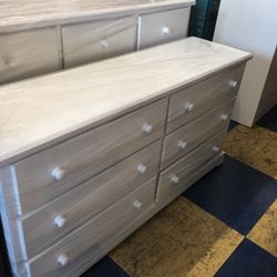 Dresser 6 Drawers In Any Color New Solid Wood 