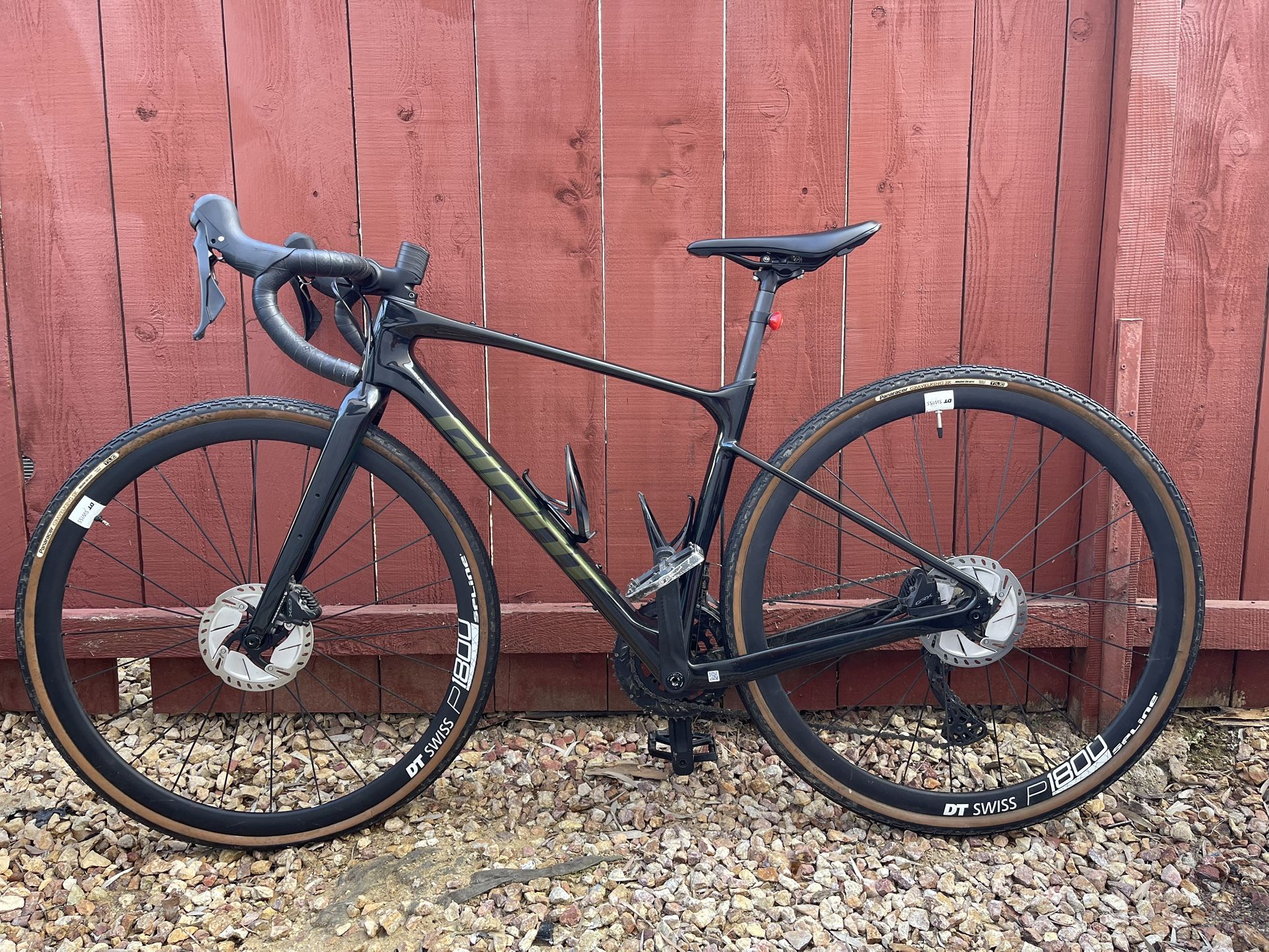 Giant Revolt Advance Gravel Bike/ Black-green Size Xs