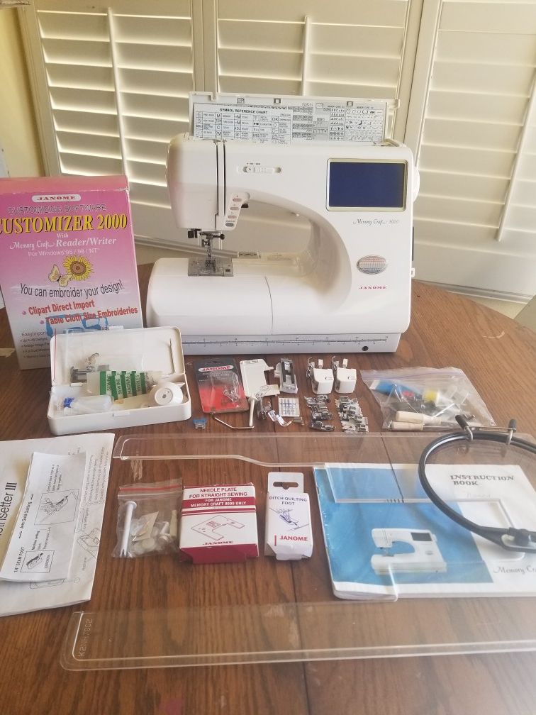 Janome Memory Craft 9000