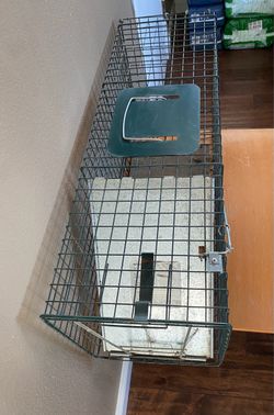 LARGE ANIMAL CAGE TRAP