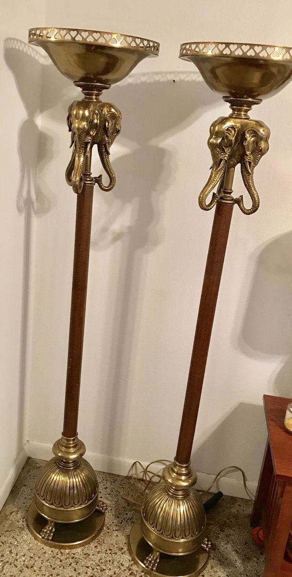 Theodore Alexander Maitland Smith Brass Floor Lamps Torchieres For Theodore Alexander Maitland Smith Brass Floor Lamps Torchieres For In Windermere Fl Offerup