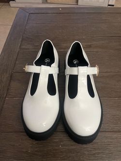 White kid shoes Maryjane dress up shoes
