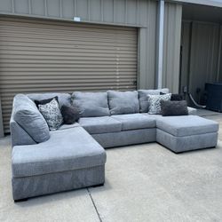 Gray Sectional Couch