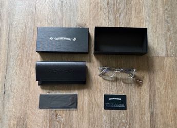 Chrome Hearts Blue Light Glasses Clear