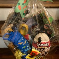 Dinosaur Easter Basket