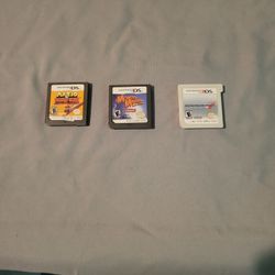 Two Ds Games And A 3ds Game $15