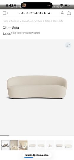 NEW Lulu and Georgia sofa