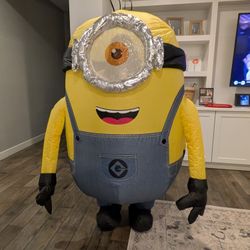 Like New Inflatable Minion Halloween Costume