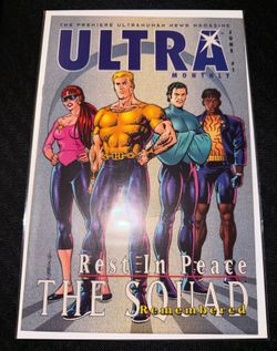 Ultra Monthly #1 FN fine Malibu | Ultraverse Exiles - w/Bag+Board