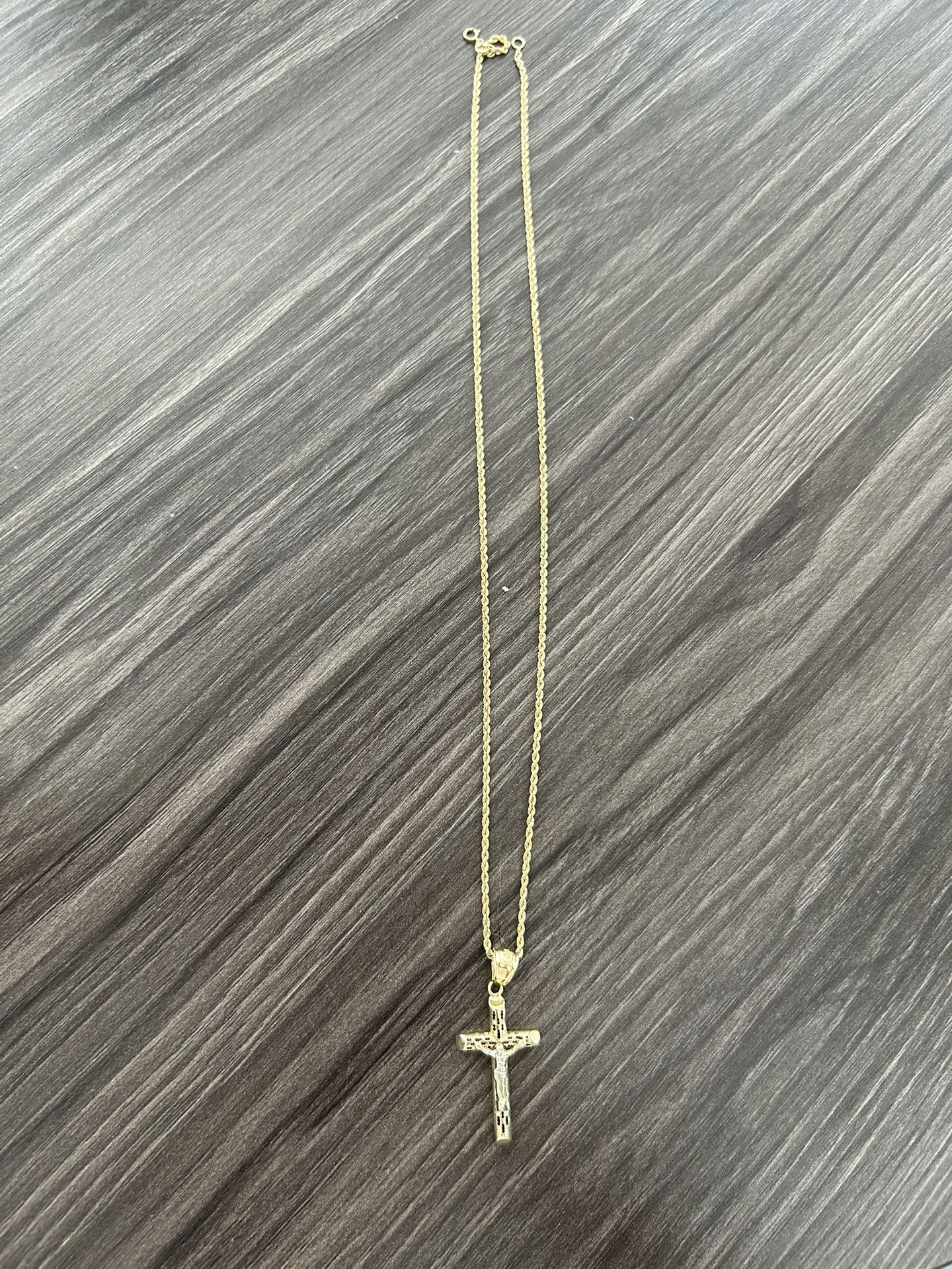 10k gold rope chain