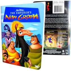 Walt Disney's THE EMPEROR'S NEW GROOVE DVD (2000) Classic Animated Comedy