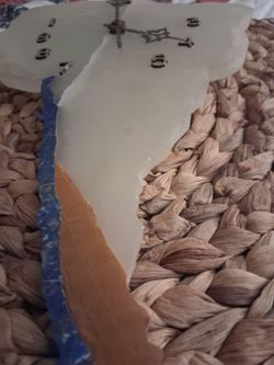 South America Wall Clock Resin