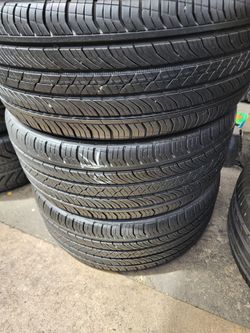 4 tires Used 225/45r17 continental procontact