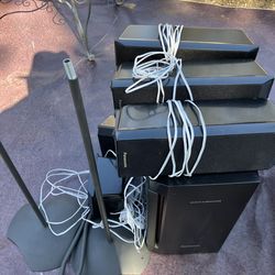 6 Piece Panasonic Surround Sound Set ExCond