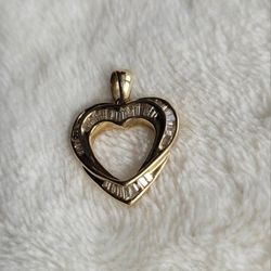 Diamond Heart Pendant 