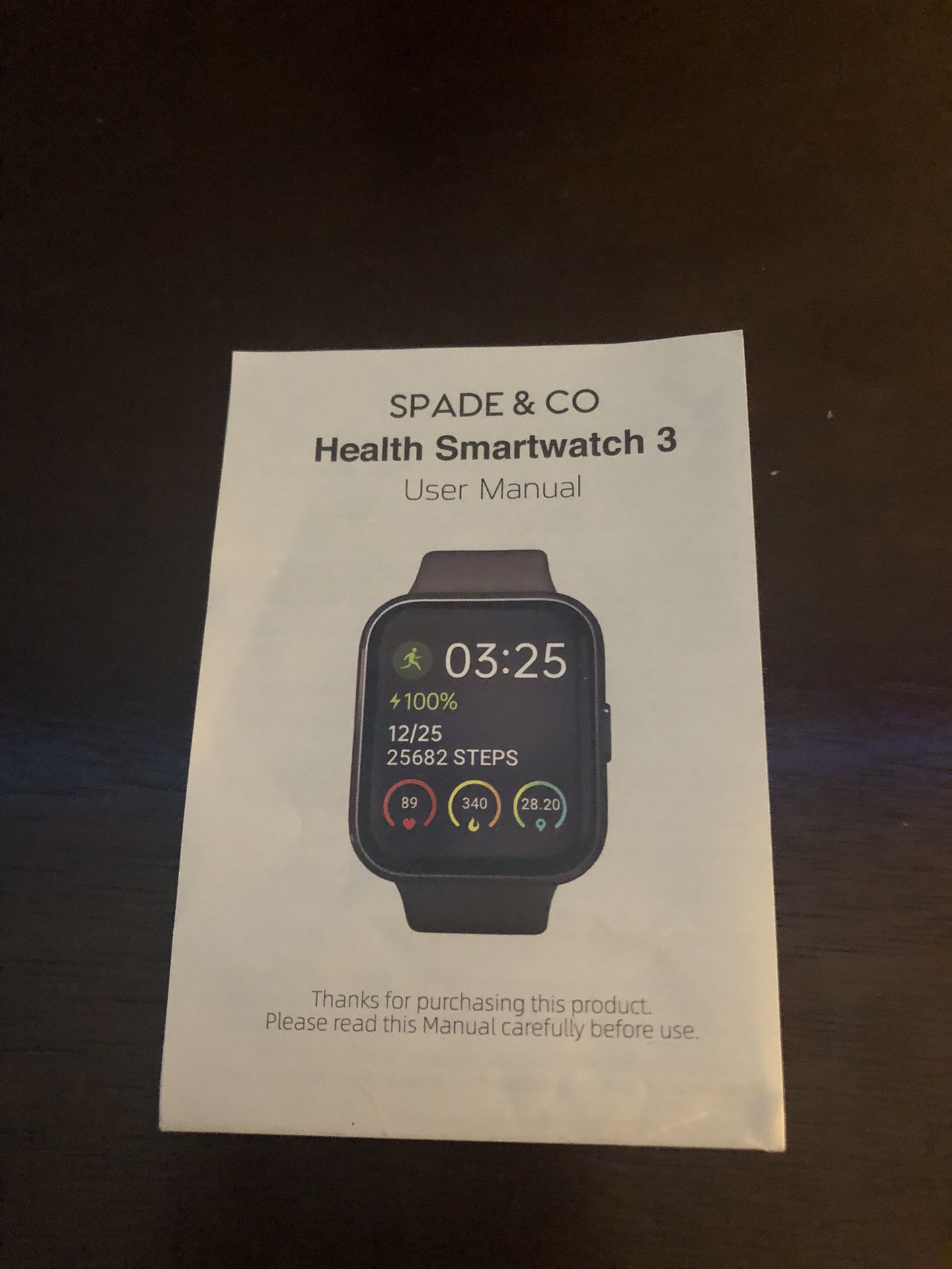 Health Smartwatch 3 - spadeandco