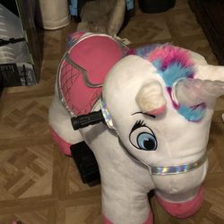 Unicorn Ride On 6v Toy 