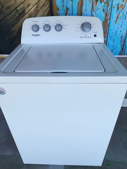 Delivery Available for small fee Great working Whirlpool super capacity washer