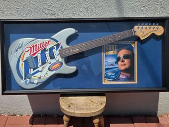 Guitar( Squier) miller lite  autograph.