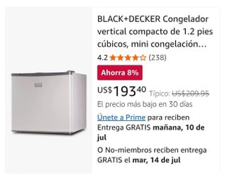 Compact freezer