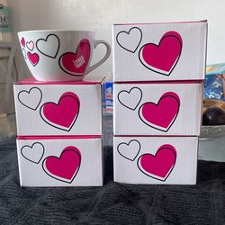 T-mobile Pink Heart Coffee Cups