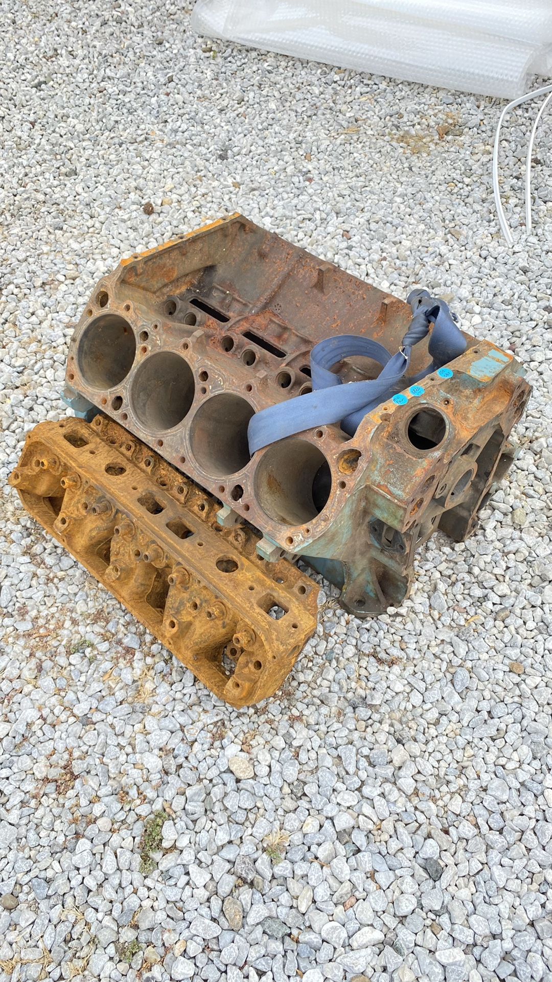 Chrysler/mopar 440 Block And Head. Free