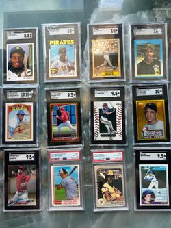 Graded cards . See pics send offers