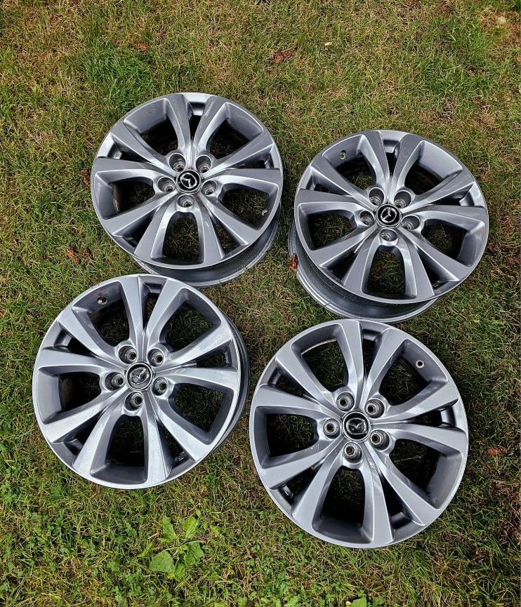 Mazda 18 inch wheels rims oem set